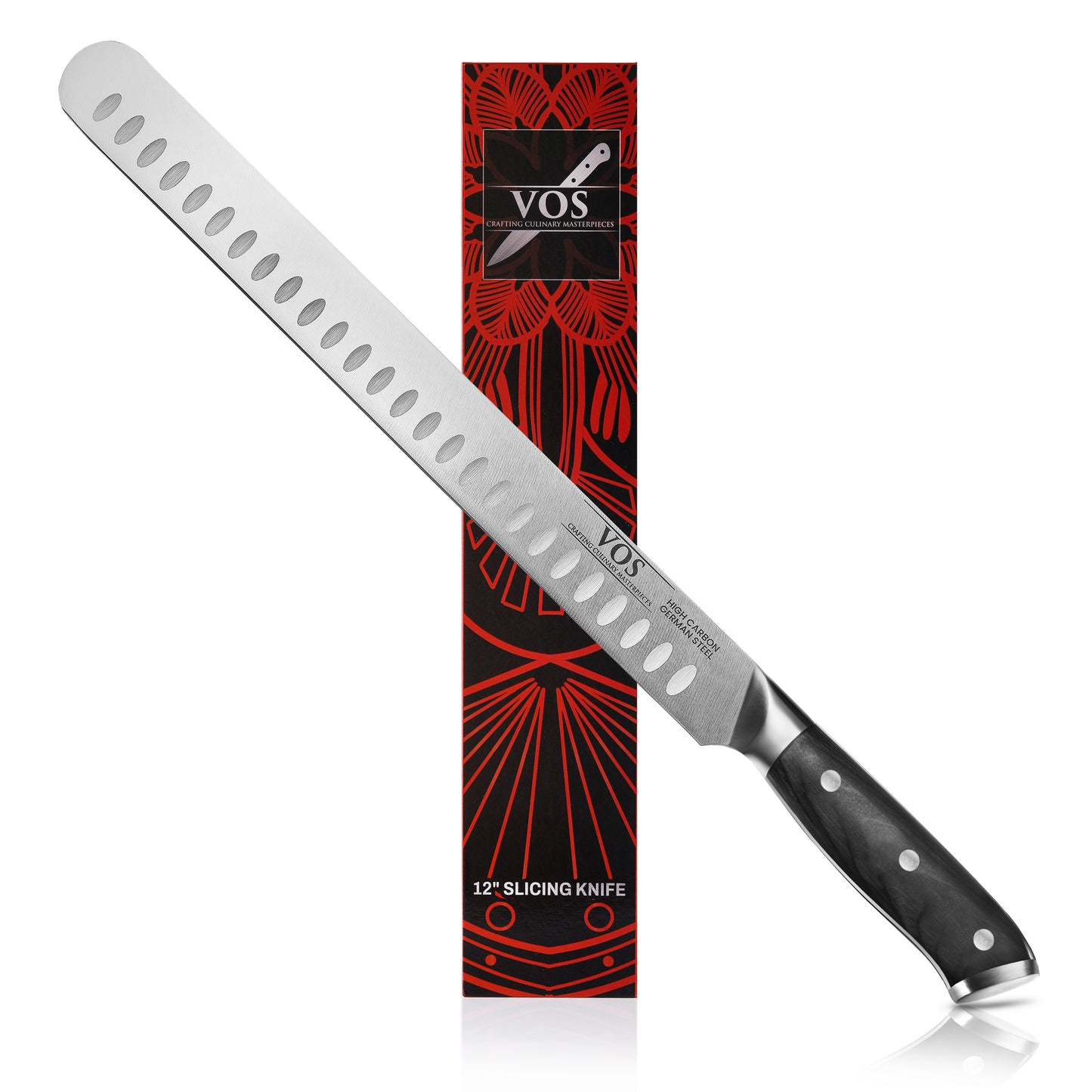 12" Carving Knife Brisket Knife Butcher Knife Stainless Steel Slicing Knife