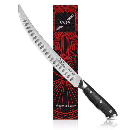 10" Carving Knife Brisket Knife Butcher Knife Stainless Steel Slicing Knife