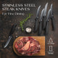 Vos Kitchen Knife Set With Block 13 Pcs