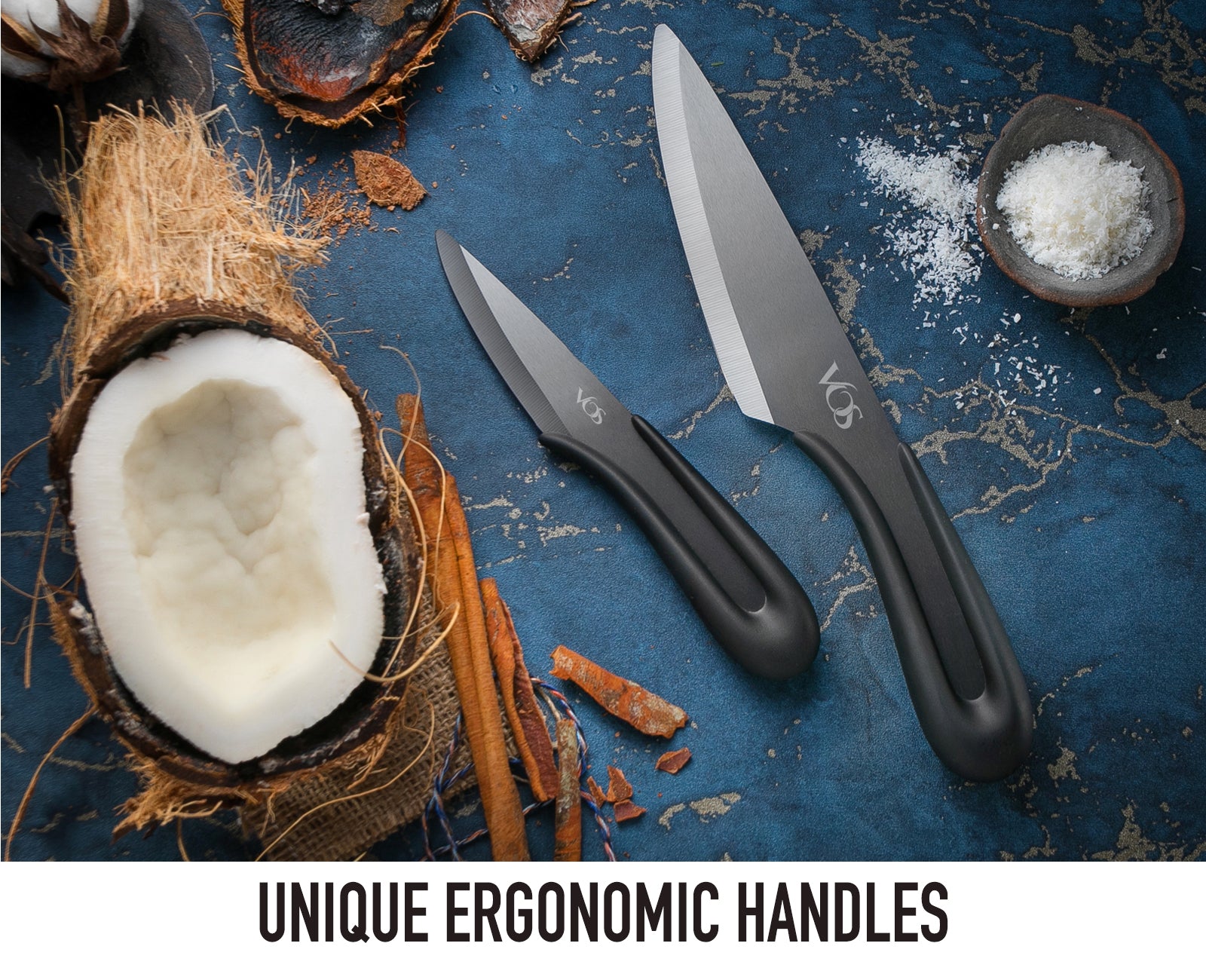 4 Inches Ceramic Paring Knife – Vosknife