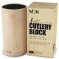 Vos Universal Knife Block - Countertop Knife Holder with Non Slip Base