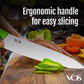 8 Inches Ceramic Knife Chef with Gift box - Green