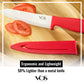 Ceramic Knife Set - 3 Knives & a Peeler - Multicolor