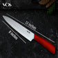 8 Inches Ceramic Knife Chef with Gift box - Red