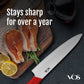 8 Inches Ceramic Knife Chef with Gift box - Red