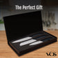 Kitchen Ceramic Knife Set - 3 Pcs With Gift Box - Black