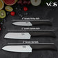 Kitchen Ceramic Knife Set - 3 Pcs With Gift Box - Black