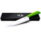 8 Inches Ceramic Knife Chef with Gift box - Green